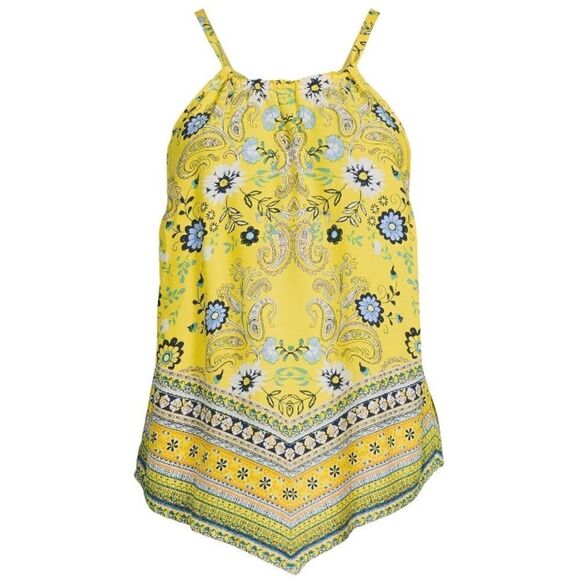 Yellow Bandanna Printed Top - Picture 1 of 6